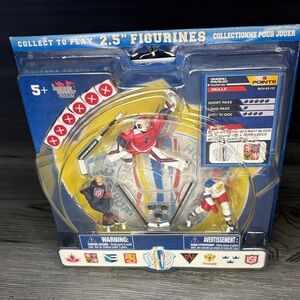 NHL 2016 World Cup Hockey 2.5” Figurine Set - Red, White, and Blue